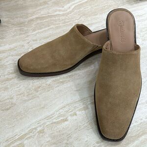 Madewell suede mules